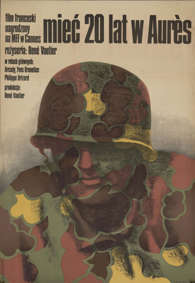 AVOIR 20 ANS DANS LES AURES poster 2 Vautier Large copy
