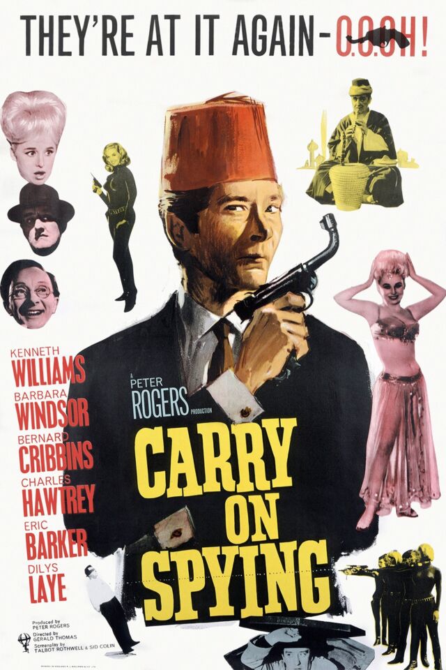 Carry on Spying Gerald Thomas poster
