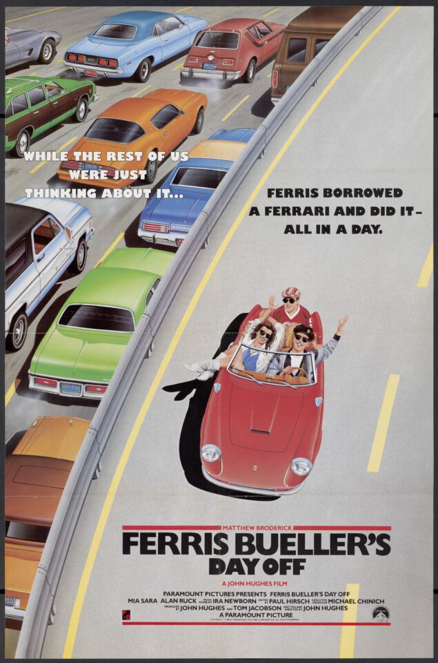 FERRIS20 BUELLERS20 DAY20 OFF20poster20320 Hughes