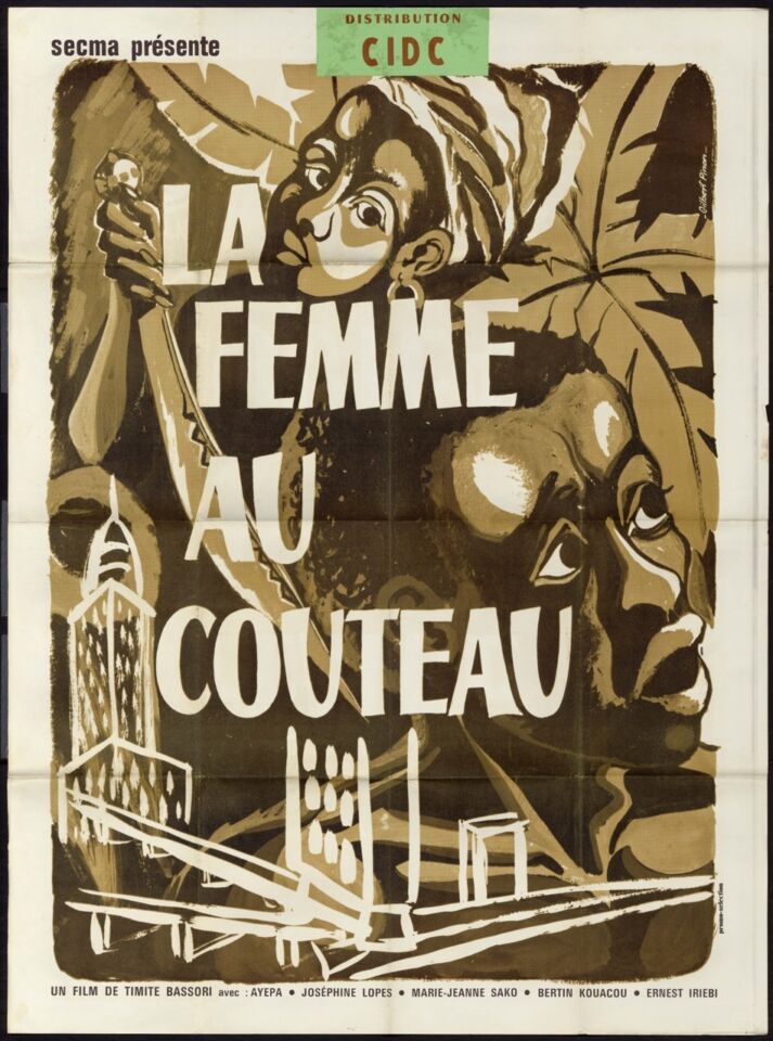 FEMME AU COUTEAU LA poster 1 Bassori Large