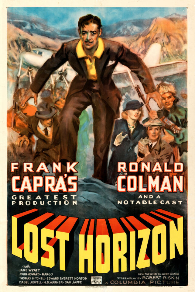 Lost Horizon 1937 film poster