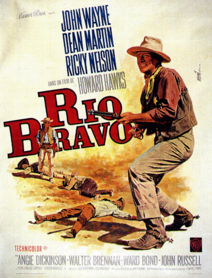 Rio bravo Poster 1 Hawks