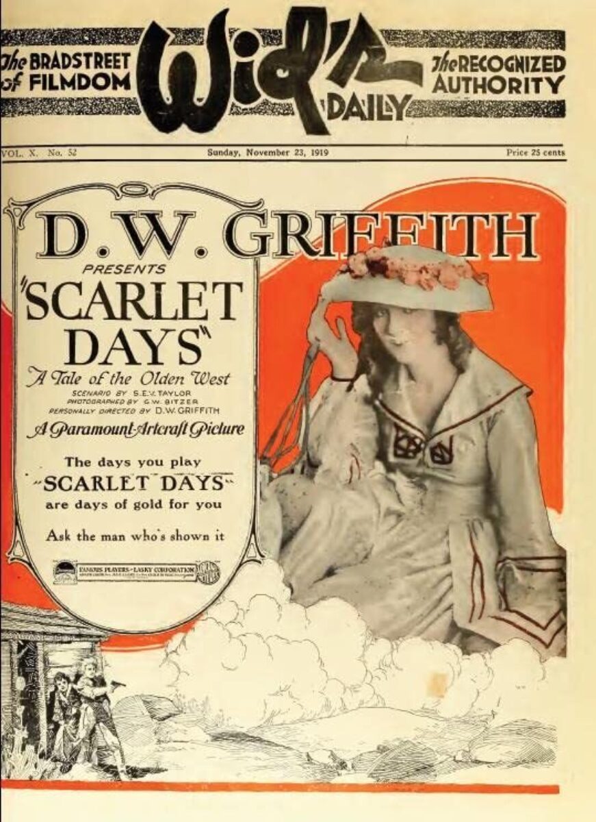 Scarlet Days ad