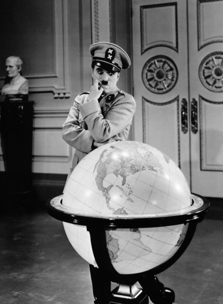 Great dictator the 2 Chaplin