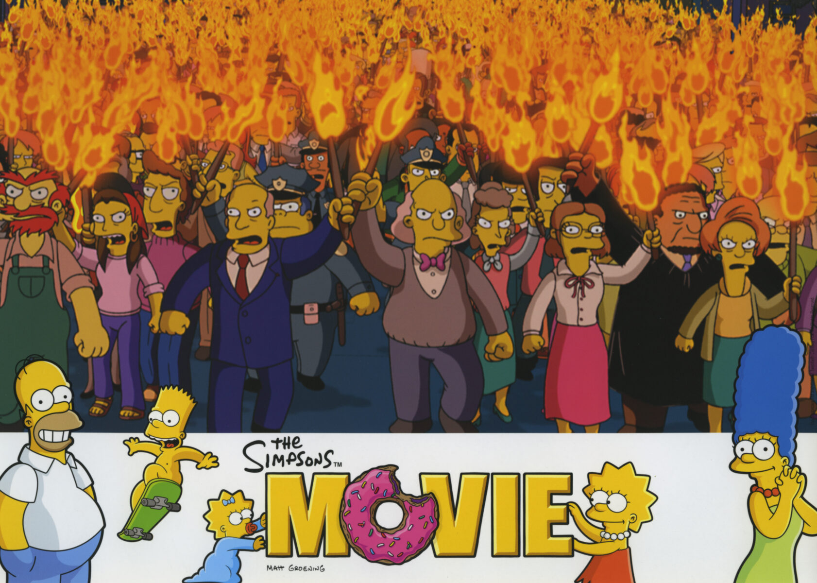 Simpsons movie the 5 Silverman