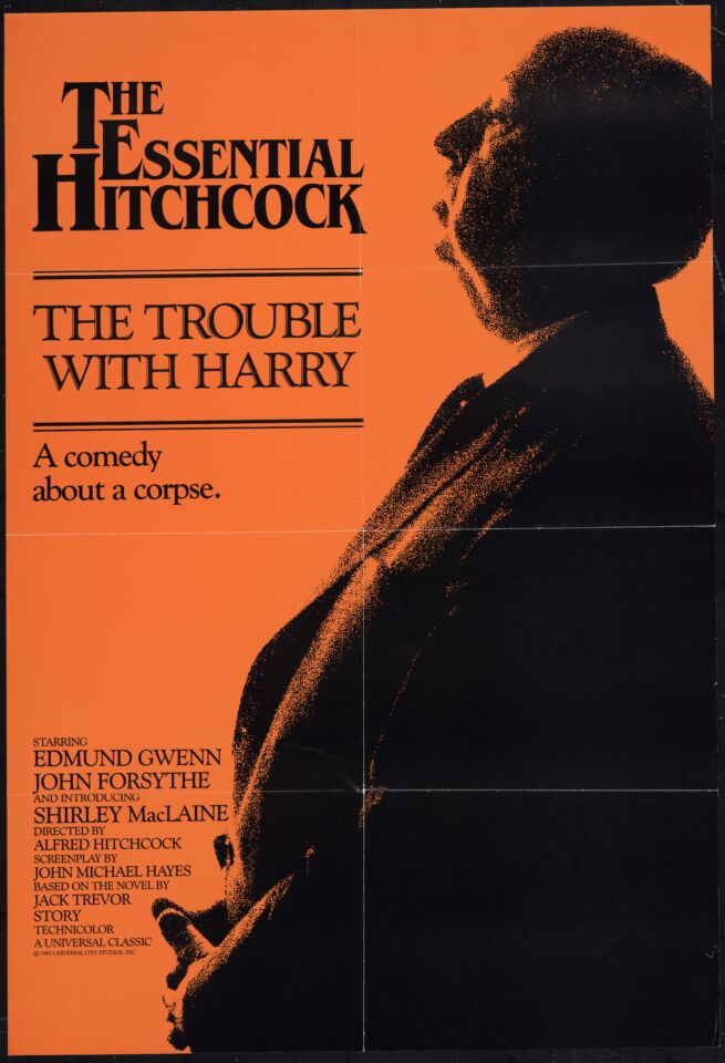 TROUBLE WITH HARRY THE poster 2 Hitchcock