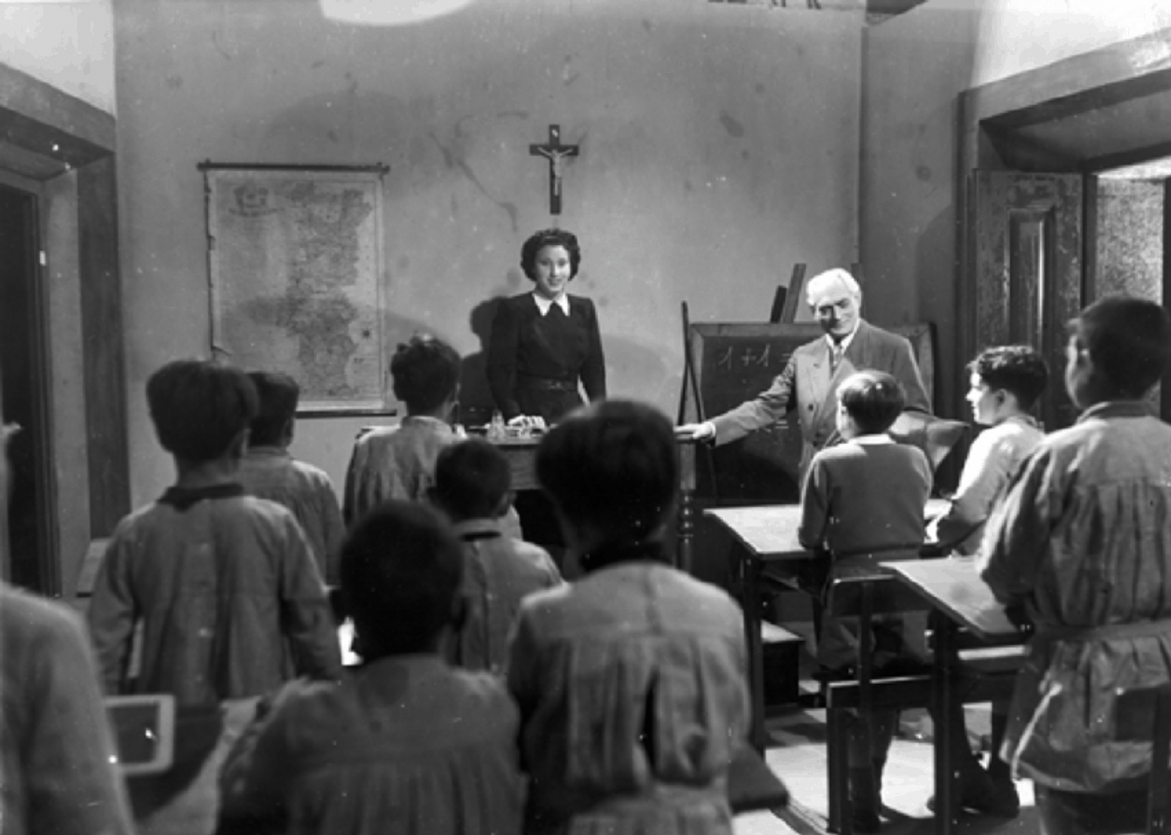Figura 4 Cena de Tres dias sem Deus Barbara Virginia 1946 A escola Fonte Colecao